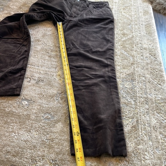 Claudio Agnelli Treviso Brown Velvet Ankle Pant - Picture 12 of 13